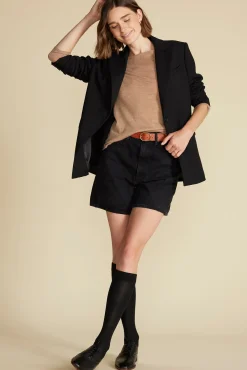 Sweaters & Cardigans^Amour Vert Fran Boatneck Cashmere Sweater CafeAuLaitBeige
