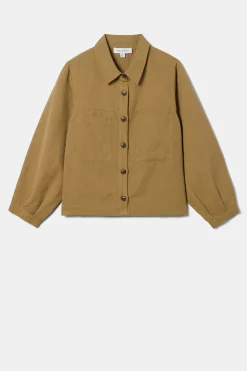 Clearance^Amour Vert Genevieve Cotton Linen Jacket Elm