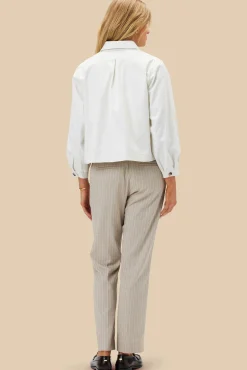 Jackets & Outerwear|Clearance^Amour Vert Genevieve Organic Cotton Jacket Ivory