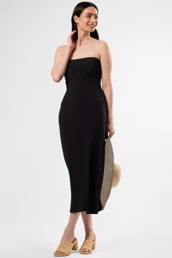 Dresses|Clearance^Amour Vert Gio Stretch Knit Dress Black