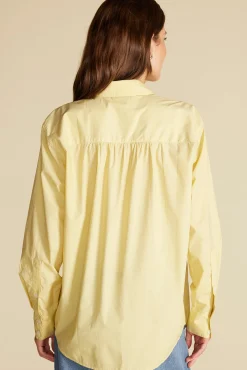 Blouses & Shirts|Tops^Amour Vert Henri Button Down Shirt AniseYellow