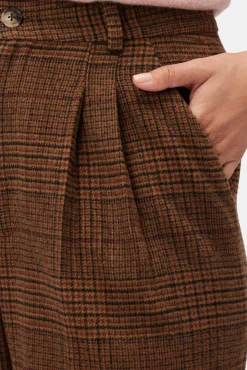 Clearance^Amour Vert Holland Wool Pant RustPlaid