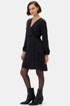 Dresses|Clearance^Amour Vert Ivy Long Sleeve Dress Black