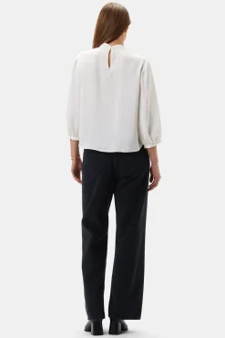 Tops|Clearance^Amour Vert Jeanne 3/4 Sleeve Blouse Ivory