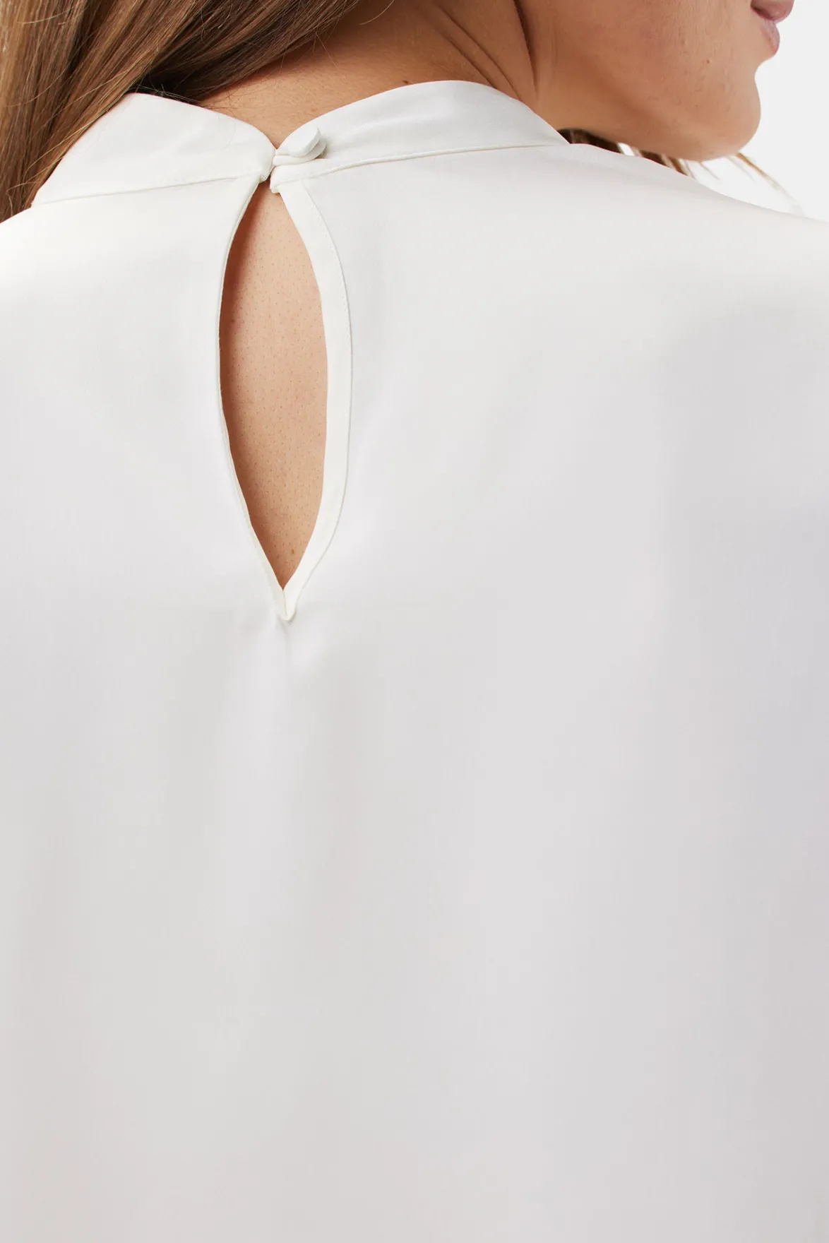 Tops|Clearance^Amour Vert Jeanne 3/4 Sleeve Blouse Ivory