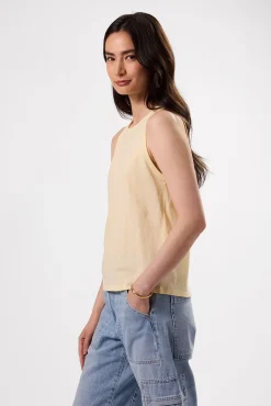Tops|Clearance^Amour Vert Jillian Organic Cotton Tank Anise