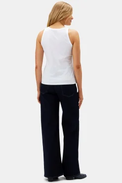 Tops|Clearance^Amour Vert Jillian Organic Cotton Tank White