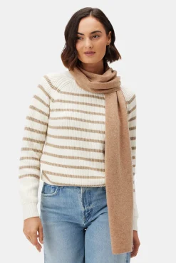 Scarves|Clearance^Amour Vert Jolie Cashmere Scarf CafeAuLait