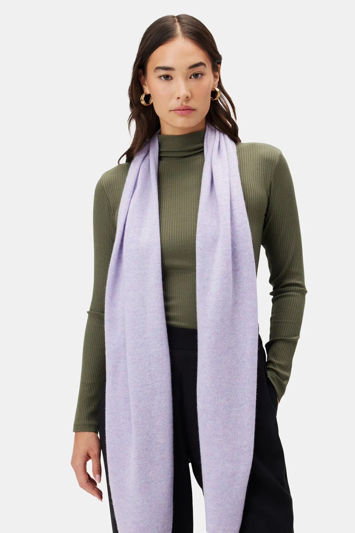 Scarves|Clearance^Amour Vert Jolie Cashmere Scarf Wisteria