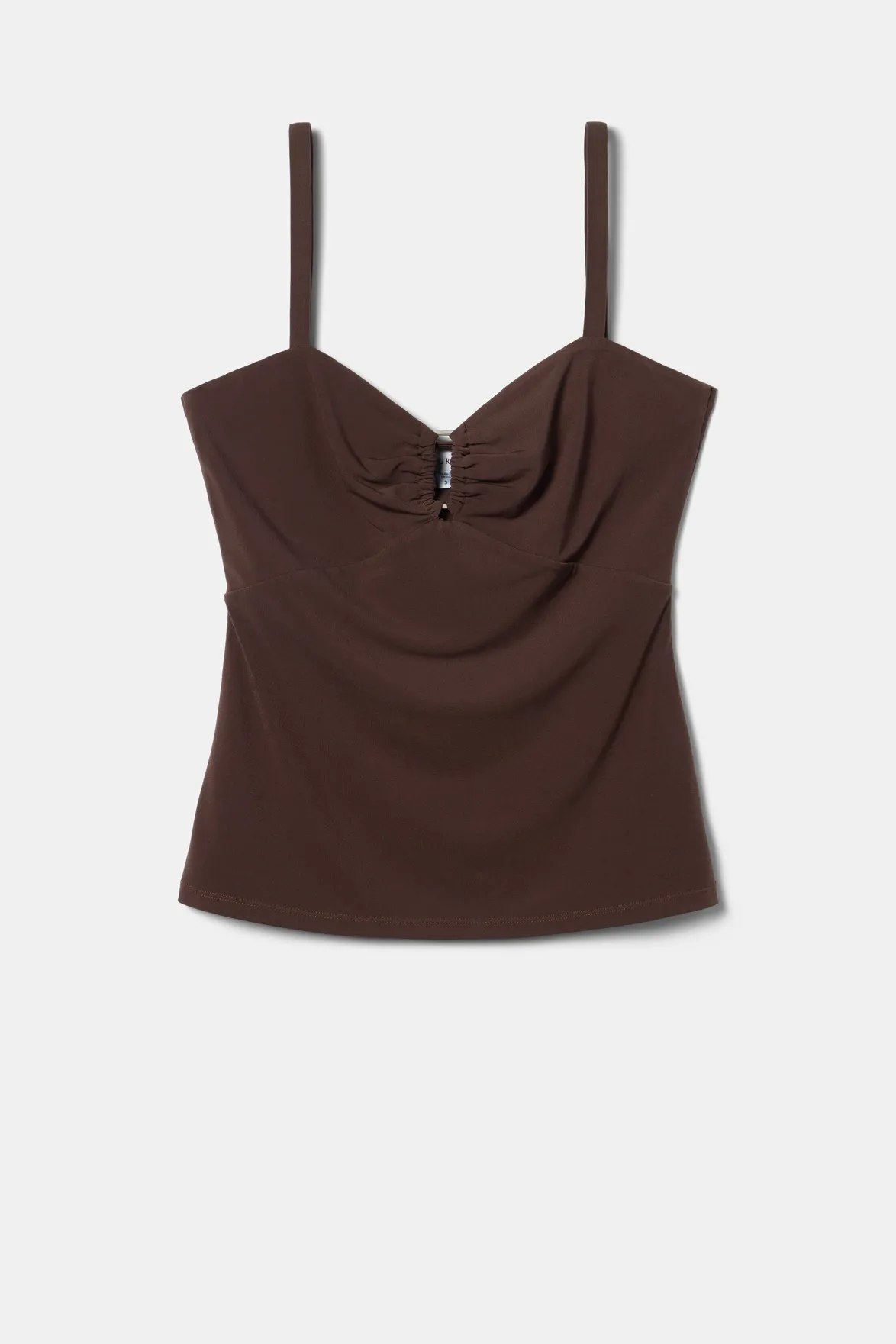 Tops|Clearance^Amour Vert Josie Stretch Knit Tank Espresso