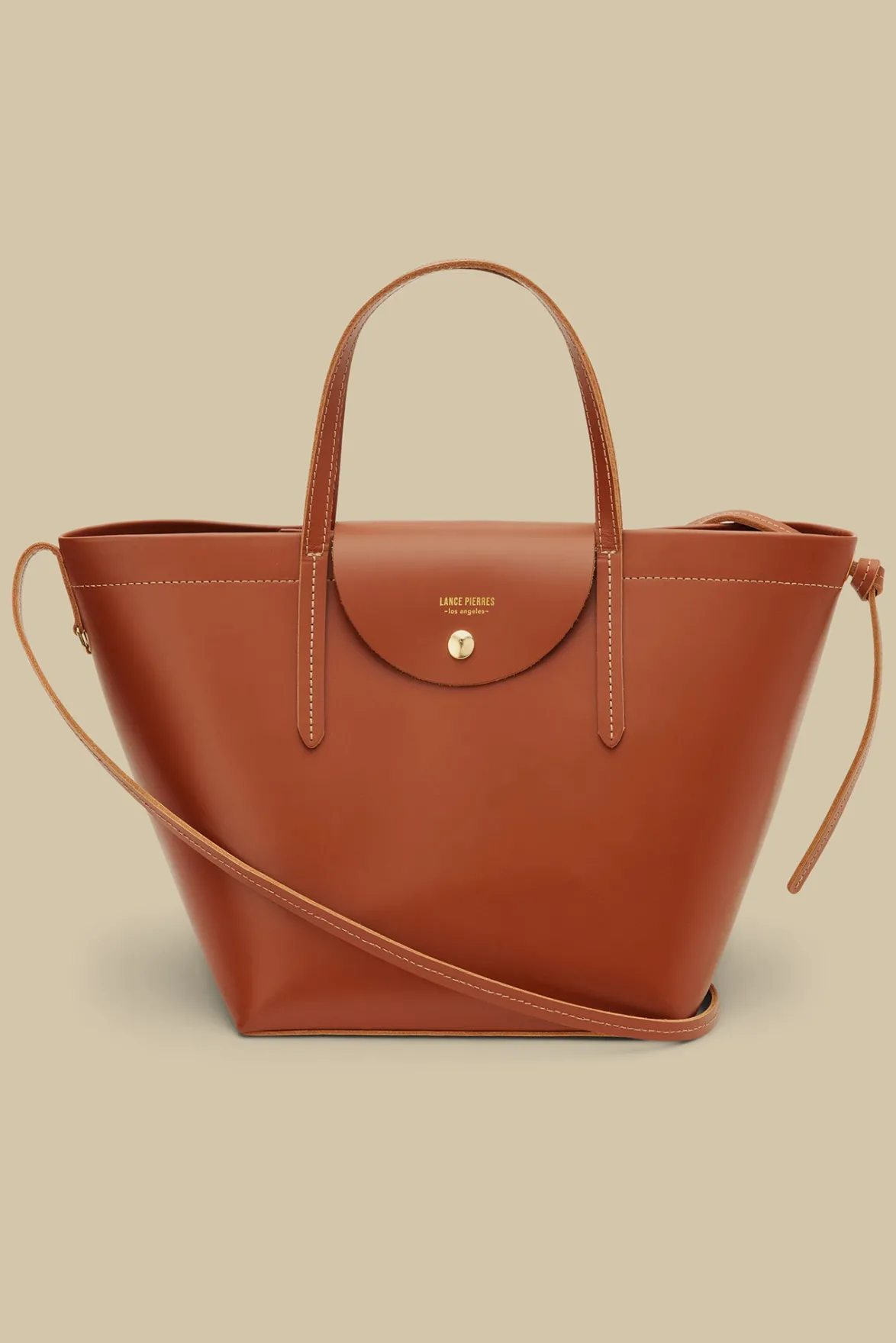 Bags & Pouches|Clearance^Amour Vert Lance Pierres Midiprism 01 Day Tote Canela