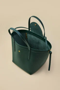 Bags & Pouches|Clearance^Amour Vert Lance Pierres Midiprism 01 Day Tote ForestGreen