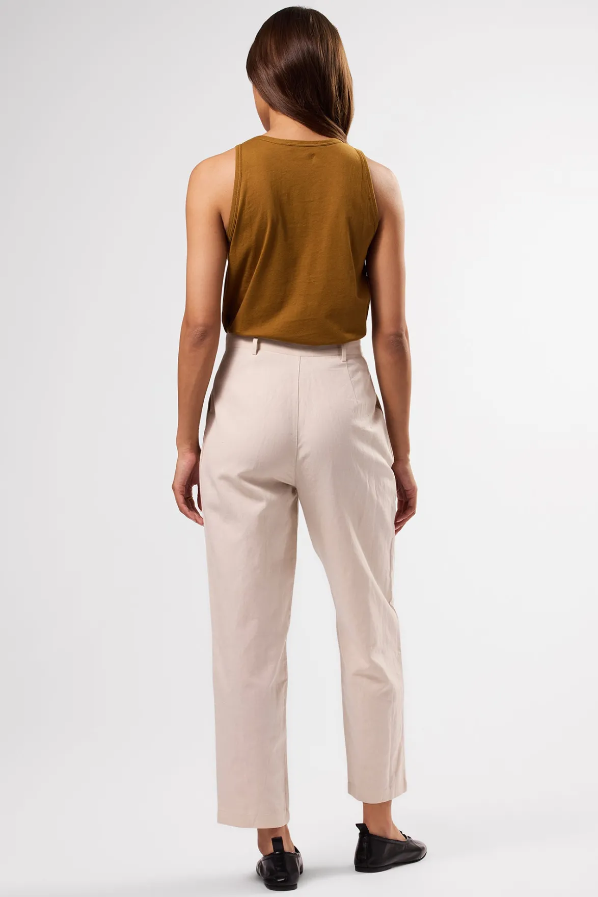 Clearance^Amour Vert Larisa Cotton Linen Pant Natural