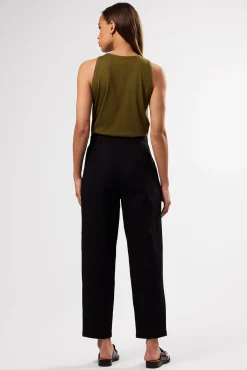 Clearance^Amour Vert Larisa Cotton Linen Pant Black