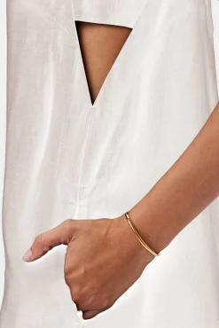 Dresses|Clearance^Amour Vert Lilly Pilly Kai Organic Linen Slip Dress Oatmeal