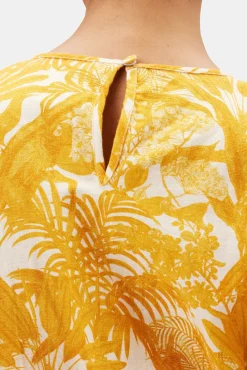 Tops|Clearance^Amour Vert Lisa Cotton Linen Top ToileMandarine