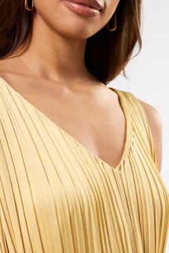 Dresses|Clearance^Amour Vert Lisbon Recycled Sateen Dress Anise