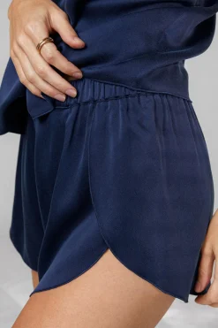 Loungewear^Amour Vert Lunya Washable Silk Tulip Back Set DeepBlue