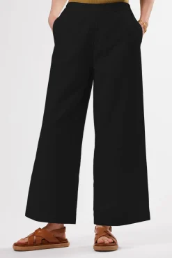 Clearance^Amour Vert Malia Cotton Linen Pant Black
