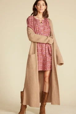 Dresses^Amour Vert Marais Button Front Dress RennesPinkFloralPrint