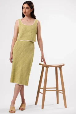 Skirts|Clearance^Amour Vert Meli Crochet Skirt MelonIvory