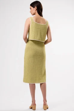 Skirts|Clearance^Amour Vert Meli Crochet Skirt MelonIvory