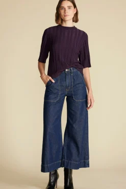 Tops|Clearance^Amour Vert Mirabelle Novelty Top PurpleFig
