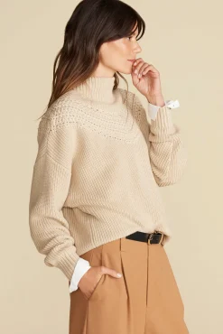 Sweaters & Cardigans^Amour Vert Monet Cotton Merino Sweater DoeBeige