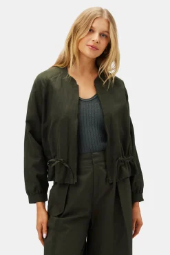 Tops|Clearance^Amour Vert Nora Cashmere Tank OliveGreen