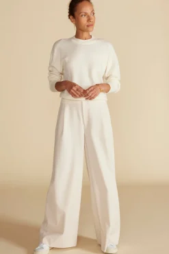 Sweaters & Cardigans^Amour Vert Pearl Cashmere Sweater Ivory