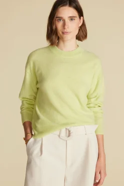 Sweaters & Cardigans^Amour Vert Pearl Cashmere Sweater Melon