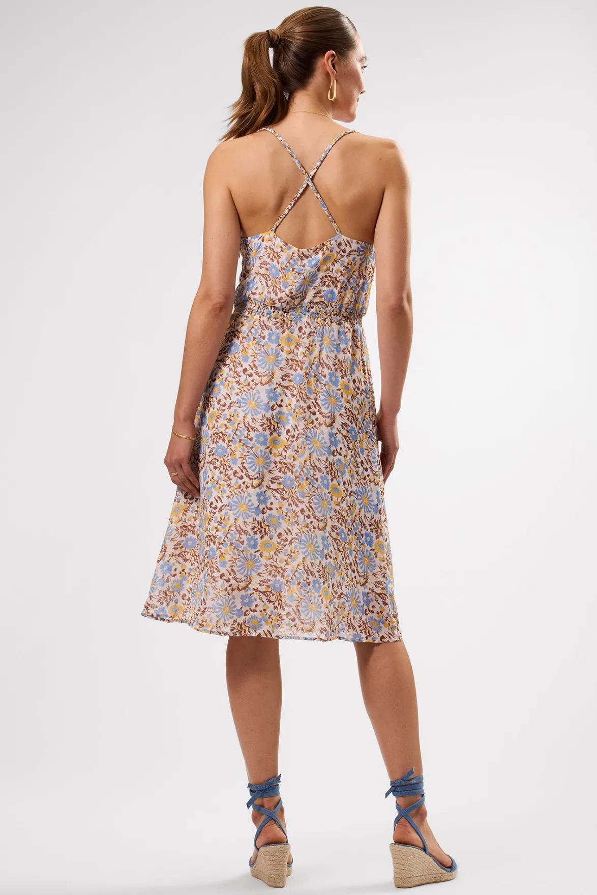 Dresses|Clearance^Amour Vert Penny Recycled Sateen Dress MarseilleCafe