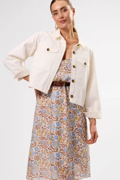 Dresses|Clearance^Amour Vert Penny Recycled Sateen Dress MarseilleCafe