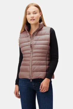 Jackets & Outerwear|Clearance^Amour Vert Save the Duck Lynn Puffer Vest WitheredRose