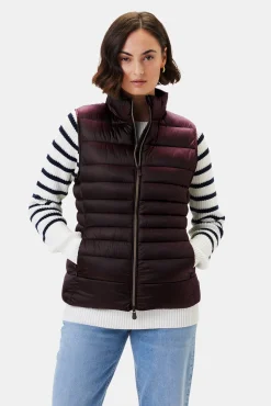 Jackets & Outerwear|Clearance^Amour Vert Save the Duck Lynn Vest BurgandyBlack
