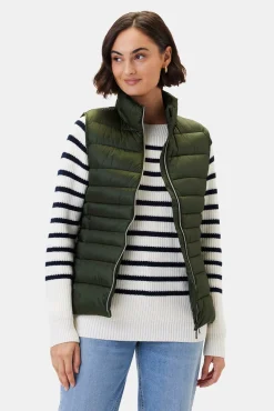 Jackets & Outerwear|Clearance^Amour Vert Save the Duck Lynn Vest PineGreen