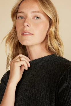 Dresses|Clearance^Amour Vert Sidony Mini Sweater Dress CharcoalGrey
