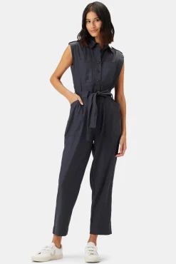 Jumpsuits|Clearance^Amour Vert Sienna Femme Fete Stretch Jumpsuit PewterGrey