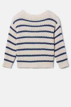 Sweaters & Cardigans|Clearance^Amour Vert Stripe Novelty Sweater OatNavyStripe