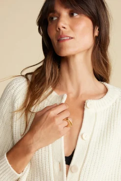 Sweaters & Cardigans^Amour Vert Tabitha Cardigan White