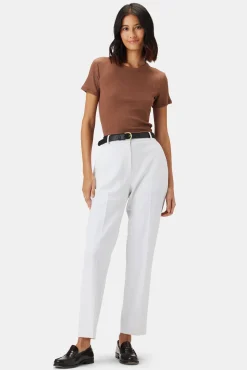 Pants|Clearance^Amour Vert Taper Trouser White