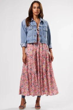 Dresses|Clearance^Amour Vert Tie Front Dress MarseilleRed