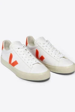 Shoes^Amour Vert Veja Campo Sneaker WhiteandOrangeFluo