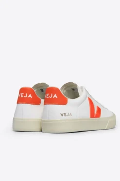 Shoes^Amour Vert Veja Campo Sneaker WhiteandOrangeFluo