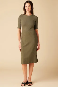 Skirts|Clearance^Amour Vert Vindy Paris Rib Skirt CallaGreen