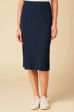 Skirts|Clearance^Amour Vert Vindy Paris Rib Skirt Ocean