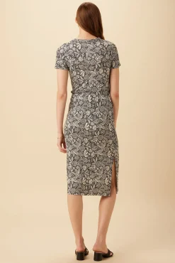 Skirts|Clearance^Amour Vert Vindy Viscose Knit Skirt NinaBlack