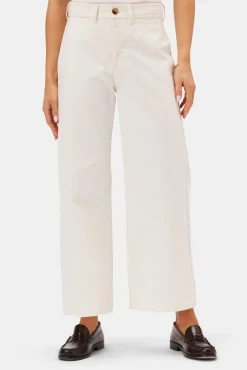 Pants|Clearance^Amour Vert Wide Leg Utility Pant Ivory