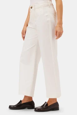 Pants|Clearance^Amour Vert Wide Leg Utility Pant Ivory