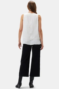 Tops|Clearance^Amour Vert Zola Doubled Tank Ivory